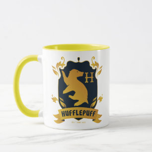 Ornate HUFFLEPUFF™ House Crest Mug