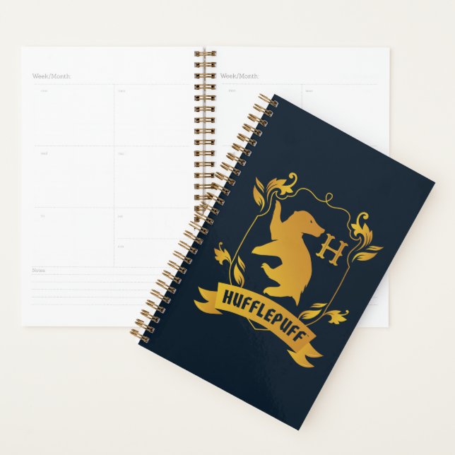 Ornate HUFFLEPUFF™ House Crest Planner (Display)