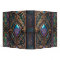 Ornate Iridescent Gilded Leather Book of Shadows