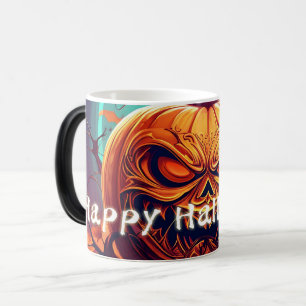 Ornate Jack-o-Lantern Twisted Branch Halloween Magic Mug