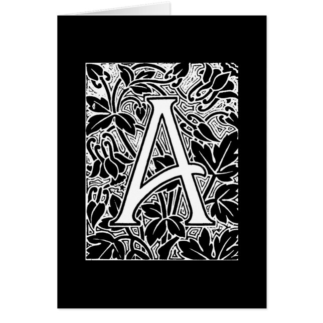 Ornate Letter "A" (Front)