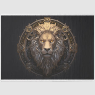 Ornate Lion Tissue Paper