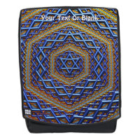 Ornate Metallic Magen David