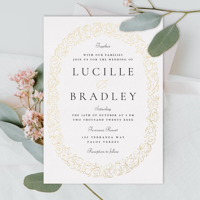 Ornate Oval of Scrolling Leaves (Creator Uploaded)