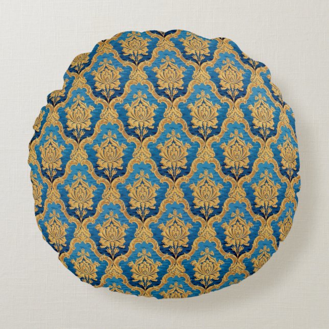 Ornate Pattern  Round Pillow (Front)