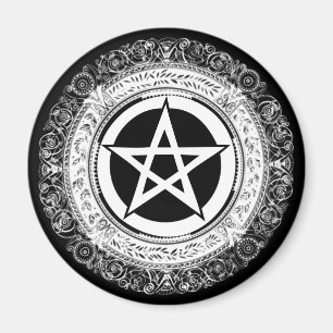 Ornate Pentacle Magnet