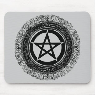 Ornate Pentacle Mouse Pad