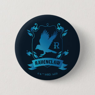 Ornate RAVENCLAW™ House Crest 2 Inch Round Button