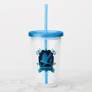 Ornate RAVENCLAW™ House Crest Acrylic Tumbler