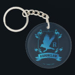 Ornate RAVENCLAW™ House Crest Keychain<br><div class="desc">HARRY POTTER™ | Check out this ornate RAVENCLAW™ House Crest in blue with eagle silhouette!</div>