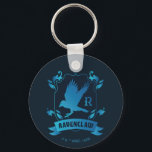 Ornate RAVENCLAW™ House Crest Keychain<br><div class="desc">HARRY POTTER™ | Check out this ornate RAVENCLAW™ House Crest in blue with eagle silhouette!</div>