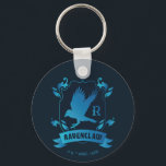 Ornate RAVENCLAW™ House Crest Keychain<br><div class="desc">HARRY POTTER™ | Check out this ornate RAVENCLAW™ House Crest in blue with eagle silhouette!</div>