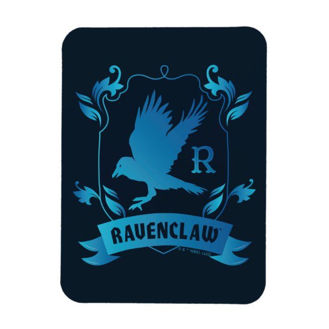 Ornate RAVENCLAW™ House Crest Magnet (Vertical)