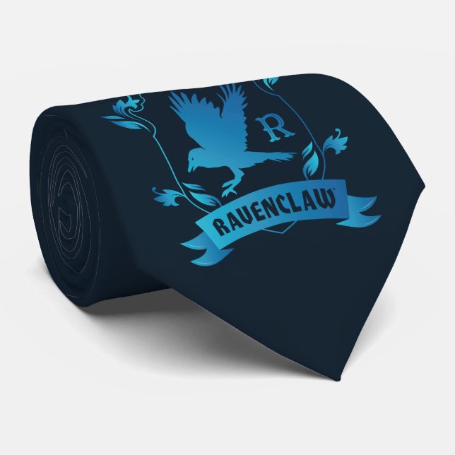 Ornate RAVENCLAW™ House Crest Tie (Rolled)