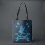 Ornate RAVENCLAW™ House Crest Tote Bag<br><div class="desc">HARRY POTTER™ | Check out this ornate RAVENCLAW™ House Crest in blue with eagle silhouette!</div>