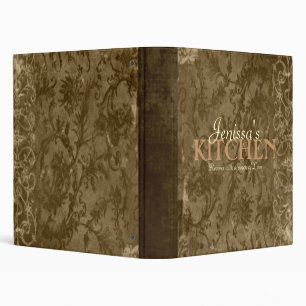 Ornate Recipe Binder