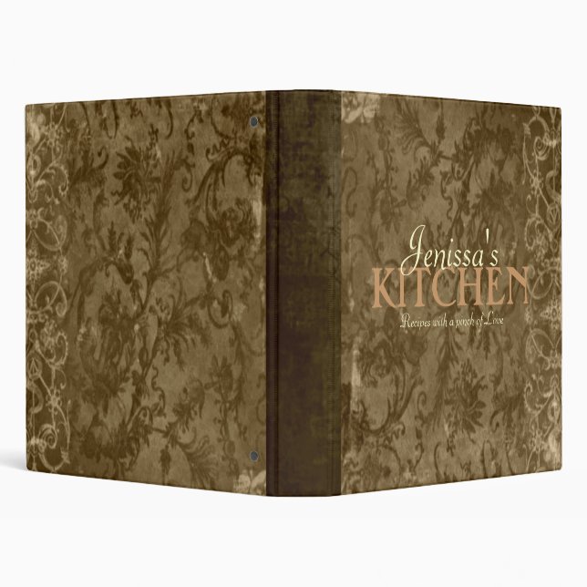 Ornate Recipe Binder (Background)