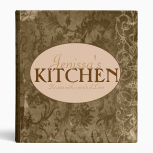 Ornate Recipe Binder
