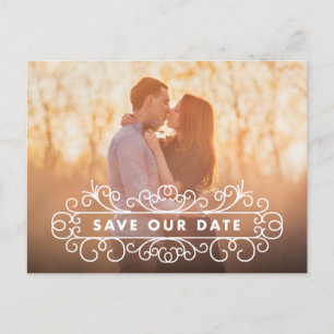 Ornate   Save the Date Postcard