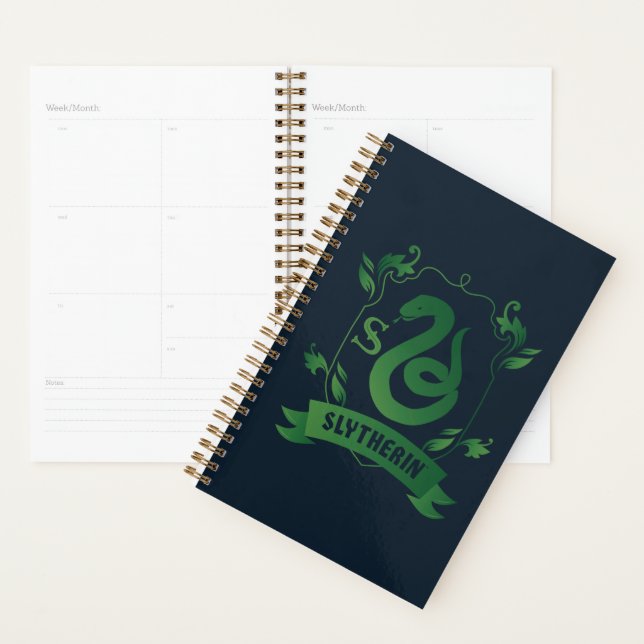 Ornate SLYTHERIN™ House Crest Planner (Display)