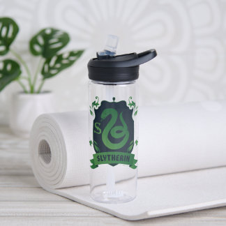 Ornate SLYTHERIN™ House Crest Water Bottle