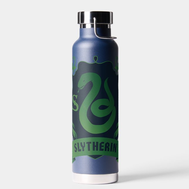 Ornate SLYTHERIN™ House Crest Water Bottle (Left)