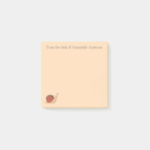 Ornate Snail Mail Personalize Post-it Notes
