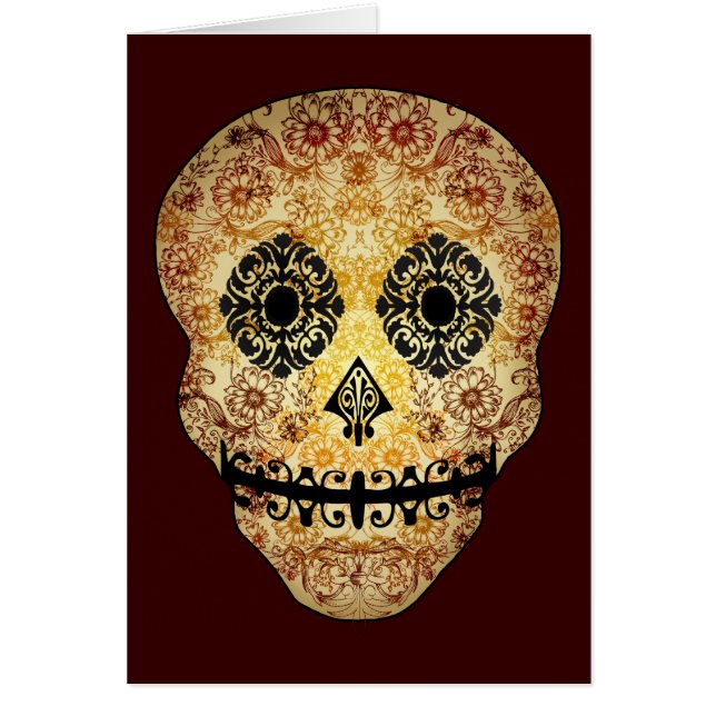 Ornate Sugar Skull (Front)