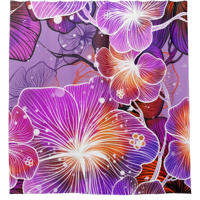 Ornate Tender Flowers Mix Pattern (Front)