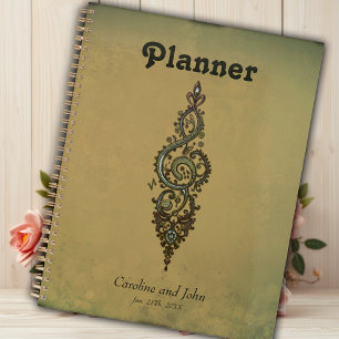 Ornate Treble Clef Planner