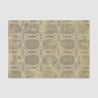 ornate vintage damask elegant chic antique  tissue paper