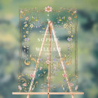 Ornate Vintage Frame Bohemian WELCOME Wedding