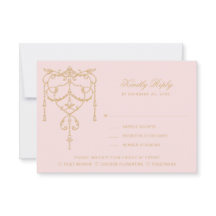 Ornate Vintage Pink Paris