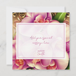Ornate Wedding Personalized Thank You Card