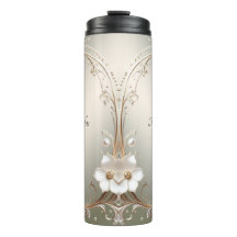 Ornate White Floral