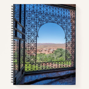 Ornate Window Decoration Notebook