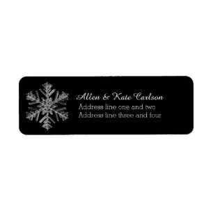Orné Cristal de glace Élégant Personnalisé
