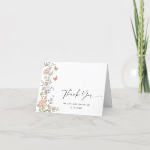 Orné Grace Pastel Blush Floral Mariage Merci
