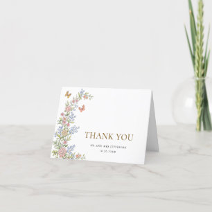 Orné Grace Pastel Blush Floral Mariage Merci