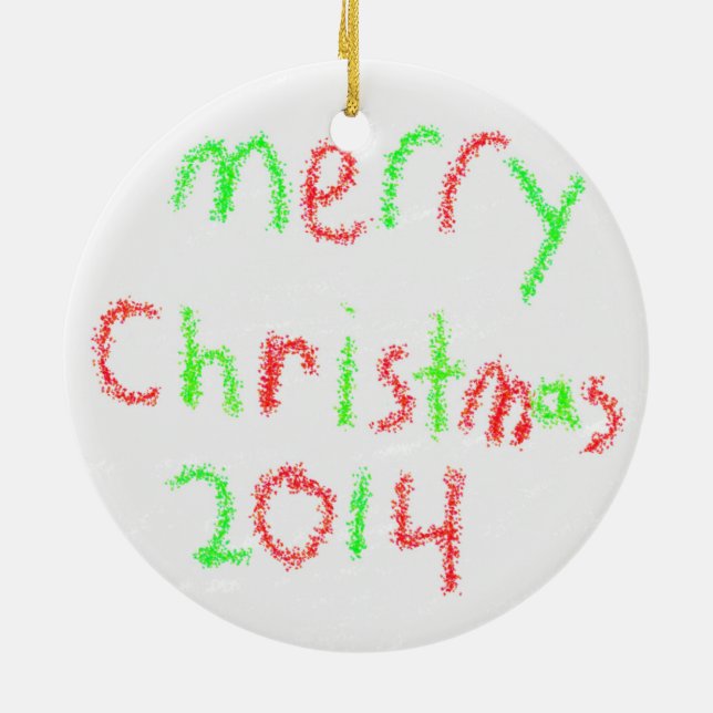 Ornement 2014 de famille (Dos)