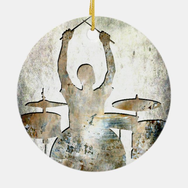 Ornement 4, Copyright Karen J Williams de batteur (Dos)