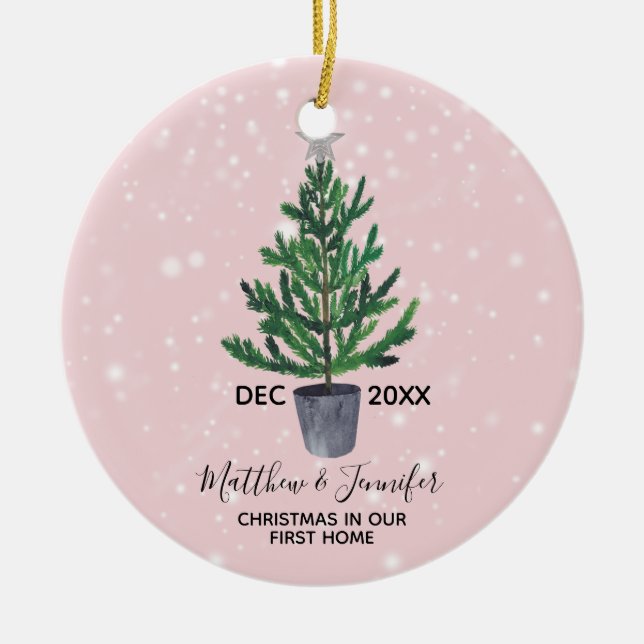 Ornement à la maison de Noël de vacances de (Devant)