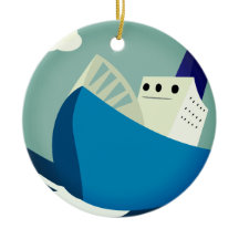 Ornement à voile dur