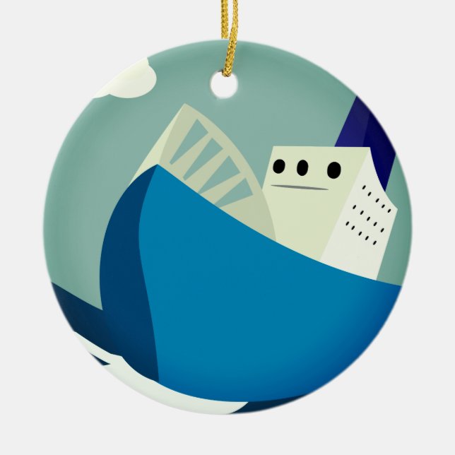 Ornement à voile dur (Devant)
