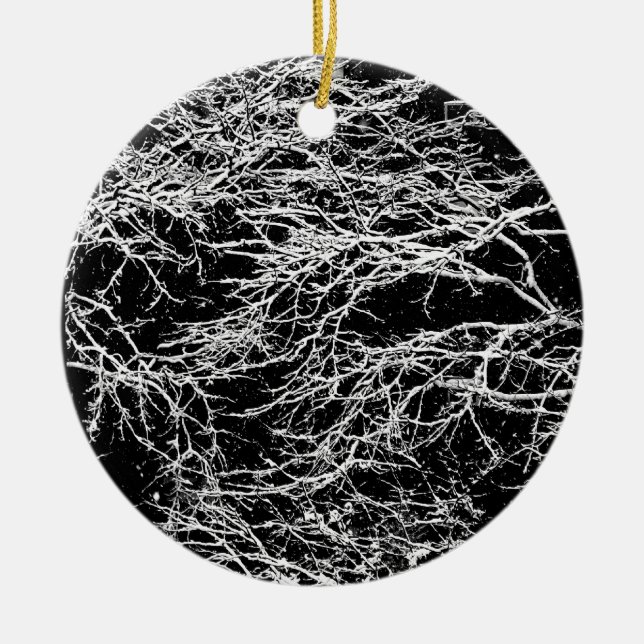 Ornement 'Abstrait hivernal' (Devant)