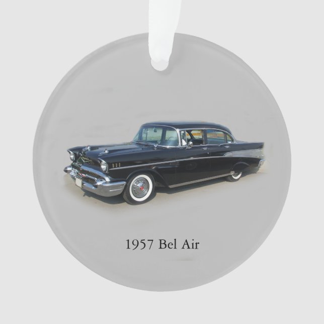 Ornement acrylique Bel Air 4 Portes 1957 (devant)