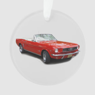 Ornement acrylique convertible rouge 1966