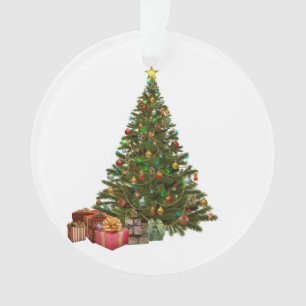 Ornement acrylique de l'arbre de Noël