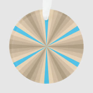 Ornement acrylique de l'illusion estivale