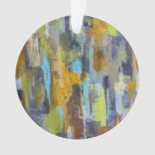 Ornement acrylique de pluie d'automne